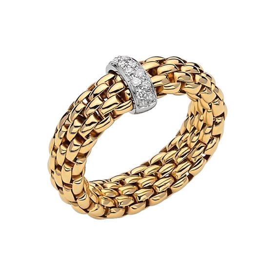 Anello Fope Donna Vendôme in Oro Diamante 0.10 Ct 55902AX_BB_G_XBX_00M - 55902AX_BB_G_XBX_00M